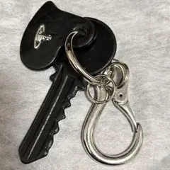 ヴィヴィアンウエストウッド オーヴ ハートキーホルダー キーリング 黒