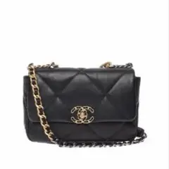 CHANEL マトラッセ チェーンショルダーノベルティーバッグ CHANEL ノベルティ チェーンショルダーバッグ19ゴールド金具