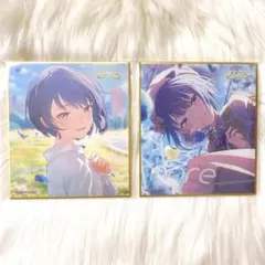 【匿名配送】 桐谷遥 プロセカ 色紙 46B 特訓前 特訓後 1枚ずつ