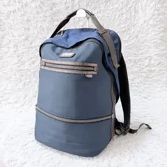 未使用級】TUMI ボヤージュ 2wayスリングバッグ/ミニリュック ブルー 