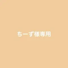 ちーず様専用ページ