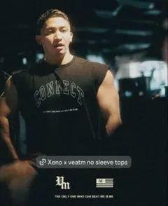 VEATM × XENO ビートム　ゼノ　トレーニングウェア　カットオフスリーブのサムネイル