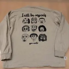 gym master 長袖カットソー I will be myself Lのサムネイル