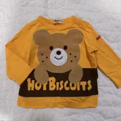 ミキハウス　ホットビスケッツ　長袖　Tシャツ