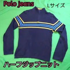 ◆最終値下げ◆【古着並品】ポロジーンズ ラルフローレン ハーフジップ ニットのサムネイル