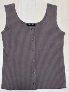 INGNI ブラウン タンクトップ Mサイズ