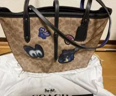 のー。【新品 未使用】コーチ 限定コラボ 白雪姫 ダイヤモンド COACH コーチ コーチ×ディズニー コラボ 白雪姫 スノーホワイト