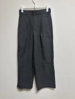 UNIQLO ワイドパンツ グレー サイズM