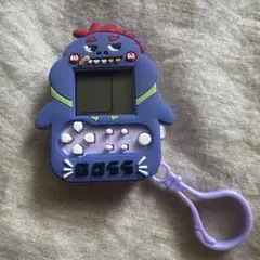 紫色 モンスター キャラクター ゲーム キーホルダー