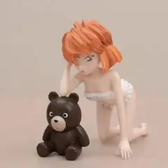 名探偵コナン　灰原哀フィギュアとクマのぬいぐるみ　箱入り