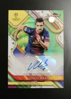 ダビド・ビジャ 直筆サイン ヴィッセル神戸 DAVID VILLA サイン ミントモール / MINT 浦和店 / 2023 Topps Jリーグ フラッグ