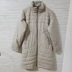 【M】adidas ベンチコート ダウン ロング