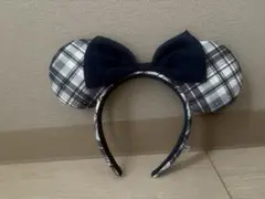 ミニーチェック柄カチューシャ