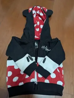 Disney ミニーマウス フード付きパーカー