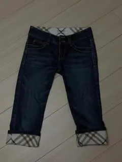 BURBERRY ロールアップデニムパンツ 22