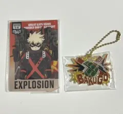 ヒロアカ 一番くじ 爆豪勝己 アクスタ メタルチャーム