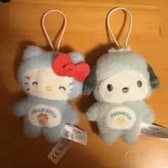 ハローキティ& ポチャッコ ぬいぐるみ