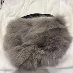 【VIOLAd’ORO】　値下げ極美品　 ファー　 ハンドバッグのサムネイル