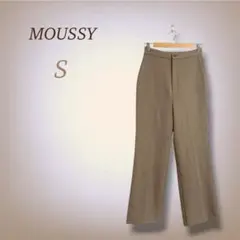 マウジー スラックス センタープレス パンツ 美シルエット オフィス 通勤 S