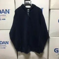 GILDANギルダン☆ジップアップ☆フルジップ☆パーカー☆ネイビー☆紺色☆S