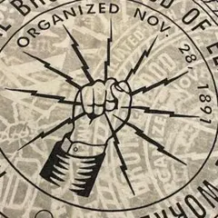 激レア 90s 雷サンダーデザイン ビンテージ ロンTTシャツ USA製ハーレー