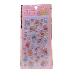 ア*プ様 ディズニープリンセス プクプクシール 46枚