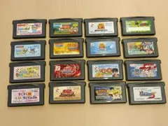 ゲームボーイアドバンス16本 まとめ売り(中古品)