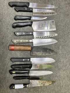 ジャンク品　セット包丁 Yahoo!オークション -「ジャンク品」(セット) (包丁)の落札相場