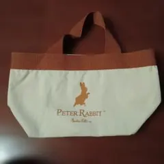 ピーターラビット ミニトートバッグ　ベージュ