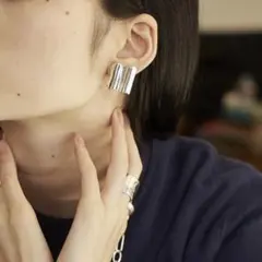 Nothing And Others Wave square Earringのサムネイル