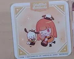 お値下げ　カラフルピーチ　えと　コースター　スイパラ　サンリオ