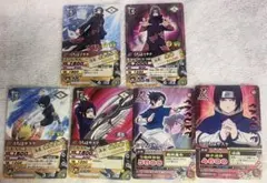NARUTO ナルティメットカードバトル うちはイタチ サスケ 6枚セット
