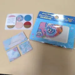 カラフルキャラクターシールセット