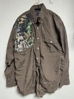 カモ柄　長袖シャツ