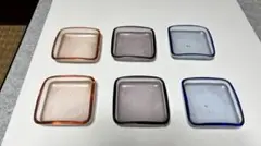 【昭和レトロ】角皿6枚セット