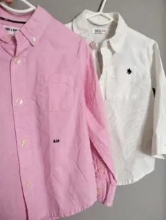 シャツ2枚セット 90& 110