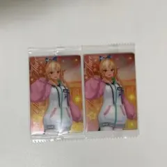 ホロライブ ウエハースVol.5 不知火フレア 2枚まとめ