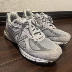 New Balance 990V4 グレー スニーカー　ニューバランス