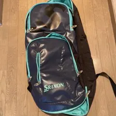 Srixon ラケットバッグ ネイビー/ターコイズ