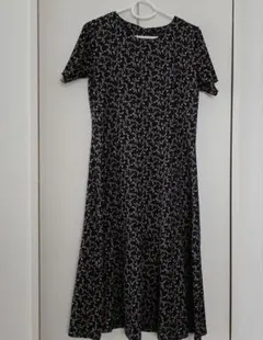 の*]様 小花柄カットソー半袖ワンピースのサムネイル
