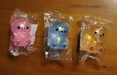 韓国くまちゃんキラキラボール 3種セット