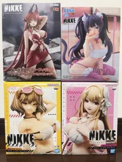 勝利の女神NIKKE フィギュア　4体セット