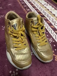 kobe-10 ゴールド スニーカー ハイカット