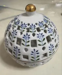 Royal Collection アロマポット 透かし彫り 陶器