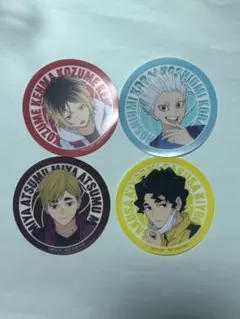 ハイキュー！！　マツキヨココカラ　クリアステッカー