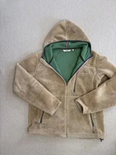 AIGLE フリースジャケット フード付き ベージュ