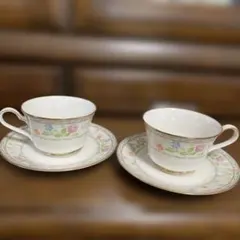 Noritake Finale ティーカップセット日本製