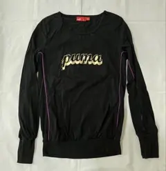 Puma ブラック 長袖 Tシャツ Mサイズ