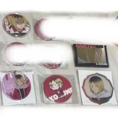 ハイキュー 孤爪研磨 缶バッジ マグネット まとめ売り