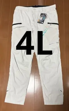 XShelter 暑熱Ω PREMIUM カーゴパンツ シルバー 4Lのサムネイル